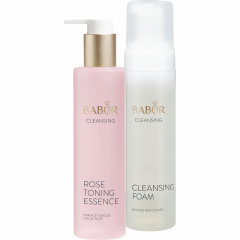 Cleansing Foam & Rose Toning Essence