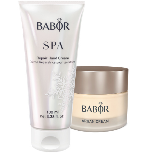 Exklusives Set speziell zur Pflege in den Wintermonaten. Argan Cream und Repair Hand Cream