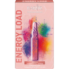 110% geven! Non-stop! Werkstofconcentraat voor een gesterkte huid vol energie. Energy Load