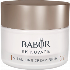 Rijke gezichtsverzorgende crème voor het vitaliseren van de vermoeide en doffe huid. Vitalizing Cream Rich