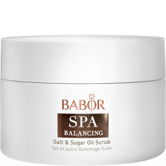 Balancing Salt & Sugar Oil Scrub is een zout- en suikerpeeling die op zachte en tegelijk intensieve wijze afgestorven huidschilfertjes verwijdert. Salt & Sugar Oil Scrub